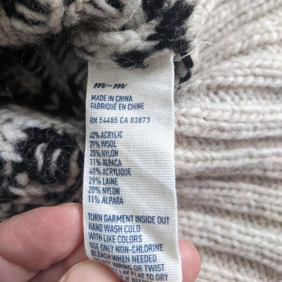 Wool/Alpaca AE American Eagle Sweater (fits small) - Picture 5 of 14